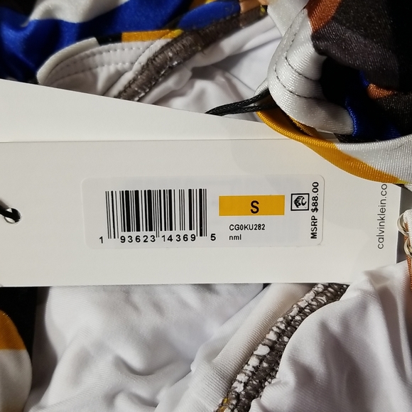 NWT CALVIN KLEIN TANKINI TOP SIZE SMALL - Picture 6 of 6